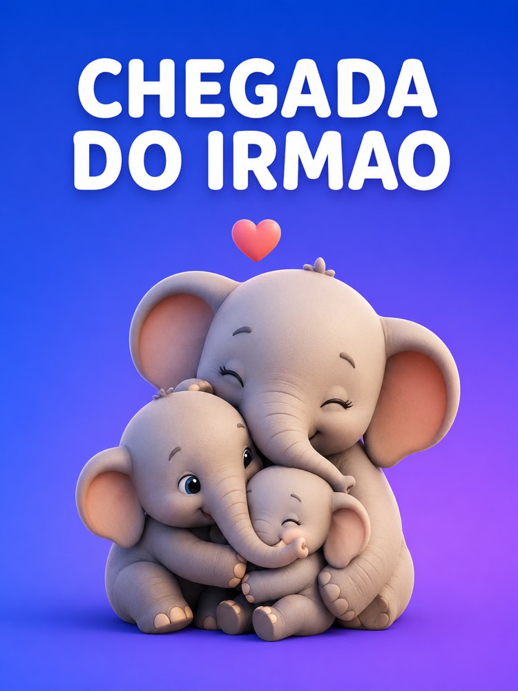 Capa ilustrada do prompt Preparando o Filho para a Chegada do Irmão - Prompteiro