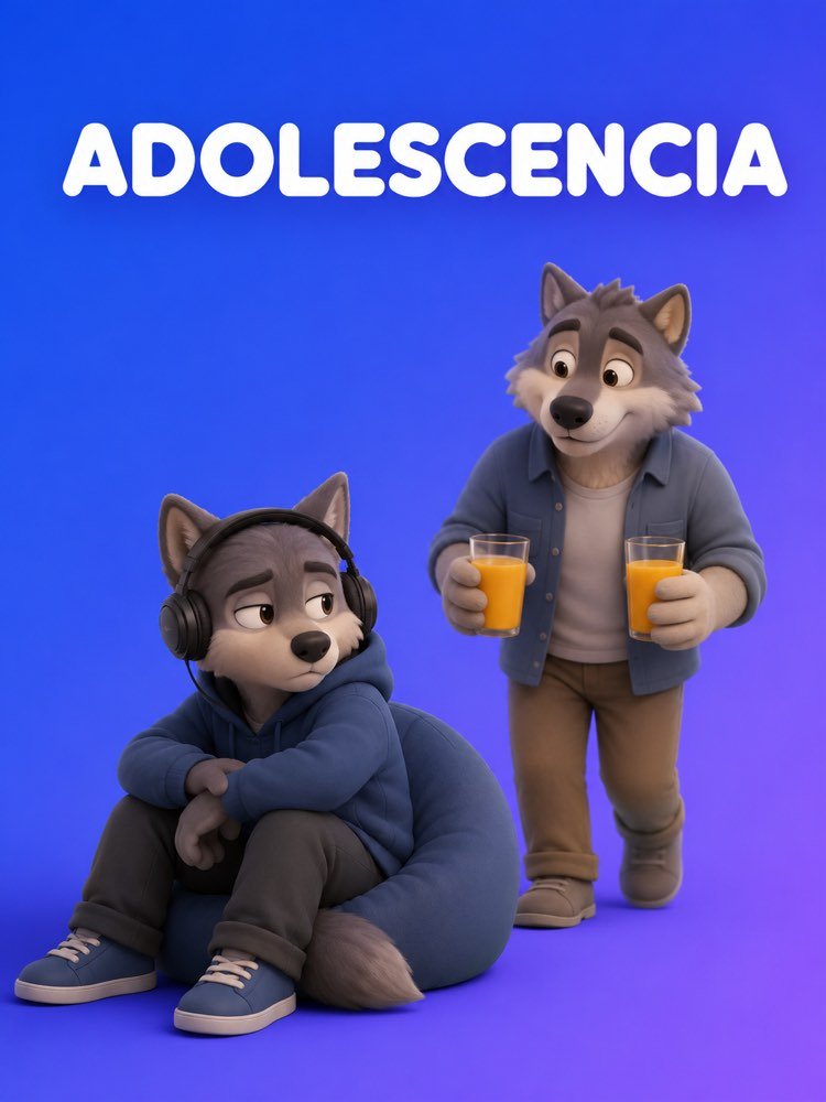 Capa ilustrada do prompt Sobrevivendo à Adolescência - Prompteiro