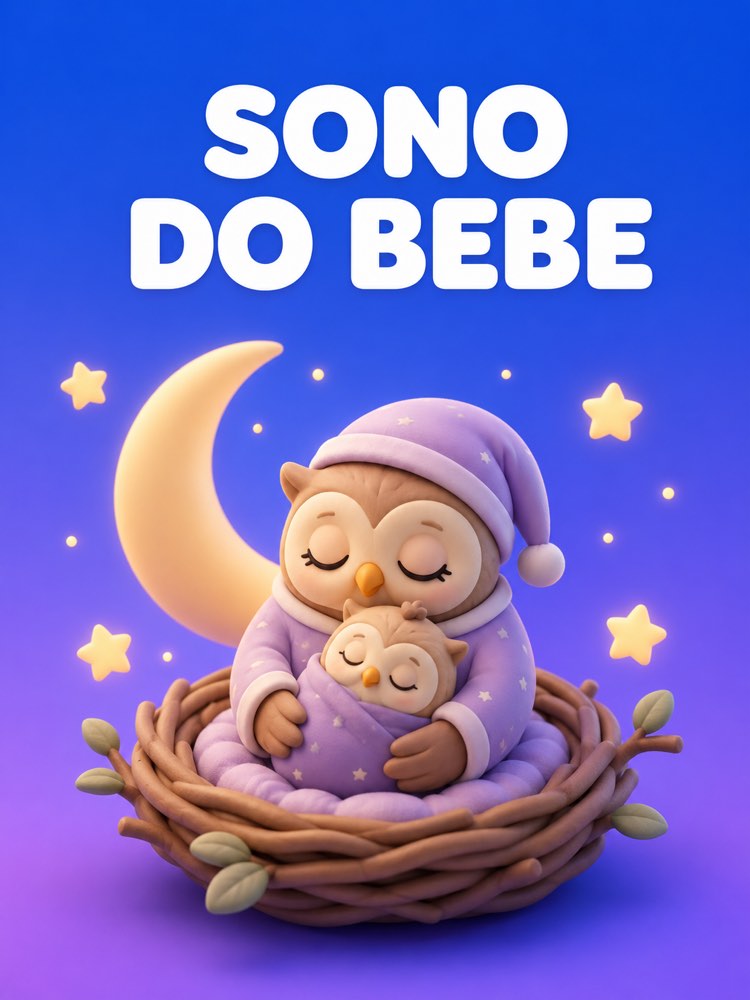 Capa ilustrada do prompt Sono do Bebê que Funciona - Prompteiro