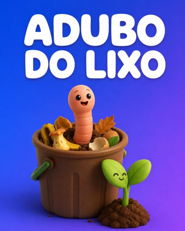 Composteira Caseira: Adubo do Lixo Orgânico