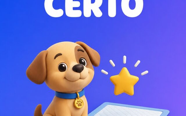 Capa ilustrada do prompt Educação de Xixi e Cocô no Lugar Certo