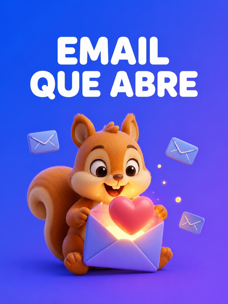 Capa ilustrada do prompt E-mail Marketing e Newsletter que as Pessoas Abrem