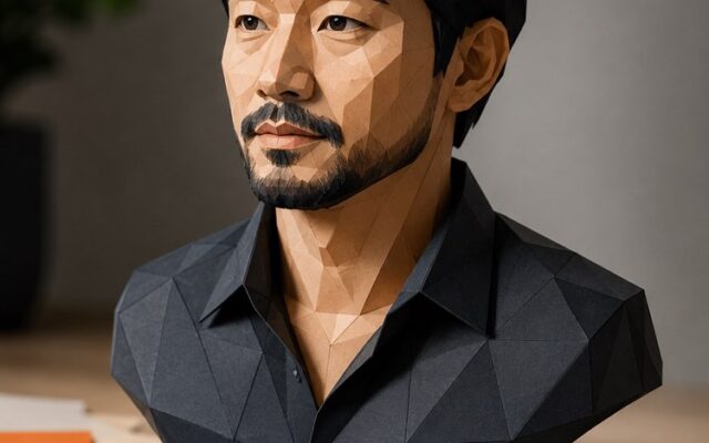 Transforme sua Foto em Escultura de Papel