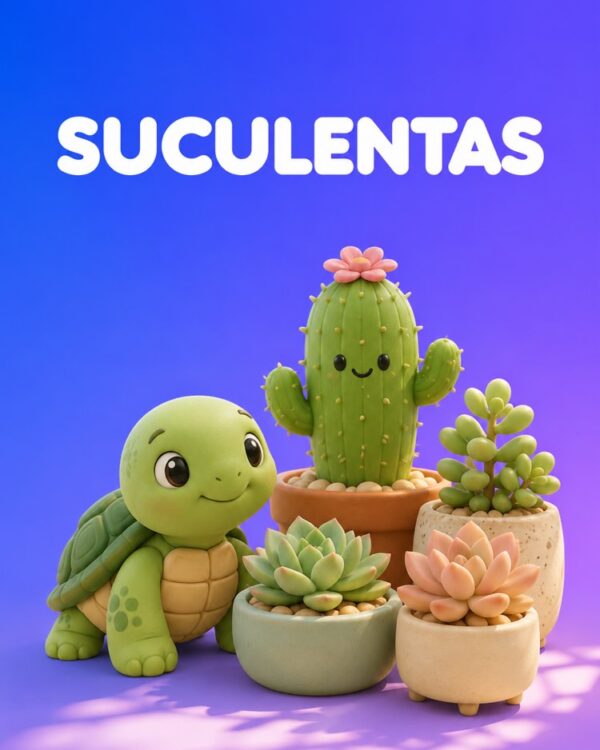 Guia de Suculentas e Cactos para Iniciantes