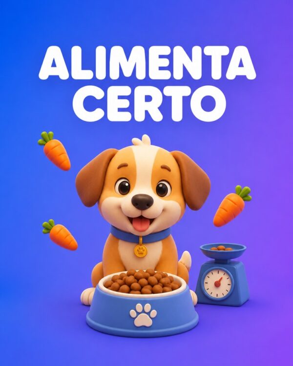 Capa ilustrada do prompt Plano de Alimentação Ideal do Pet por Peso e Idade