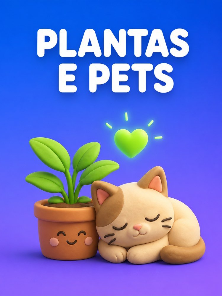 Plantas Seguras para Pets e Crianças
