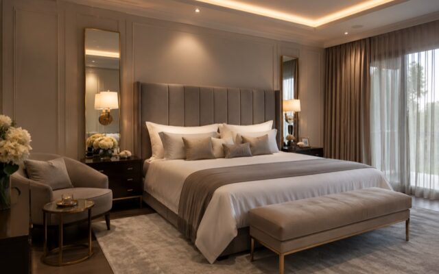 Quarto de Casal com Cara de Hotel de Luxo