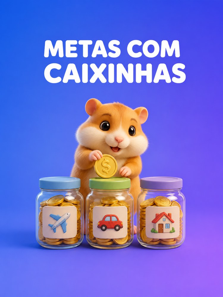 Caixinhas por Objetivo para suas Metas Financeiras