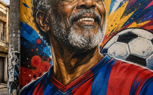 Montagem de Mural de Torcedor na Foto