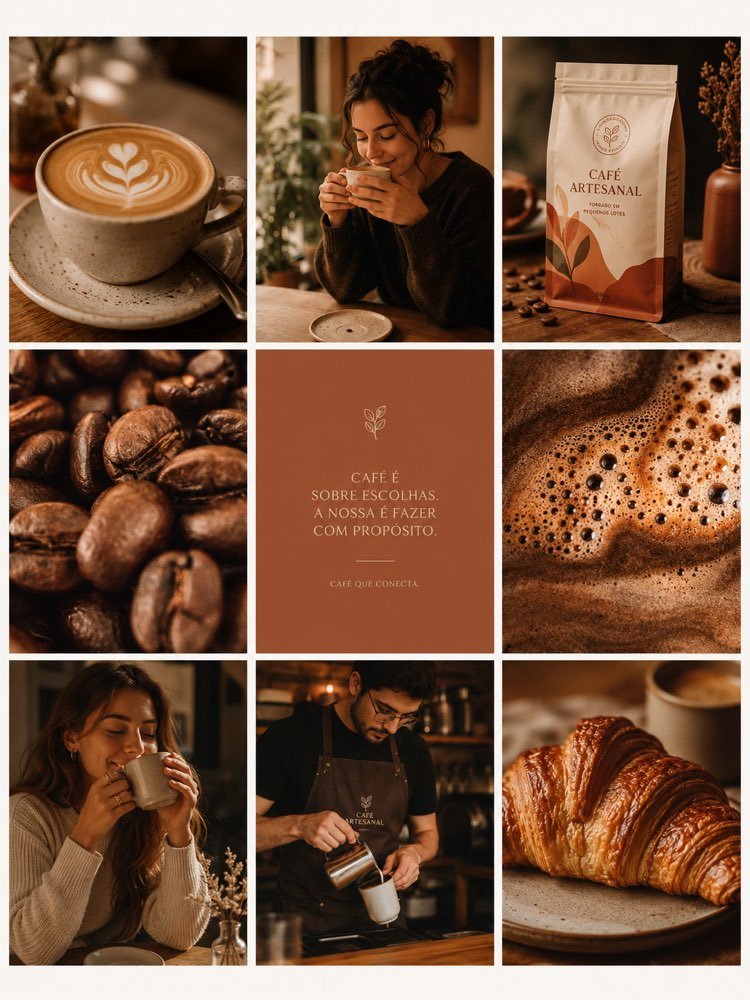 Feed Harmonizado 3×3 para Identidade Visual