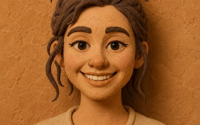 Personagem de Massinha Claymation na sua Foto