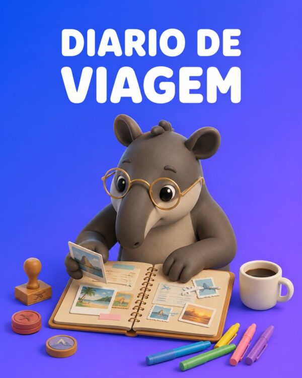 Diário de Viagem Sem Preguiça