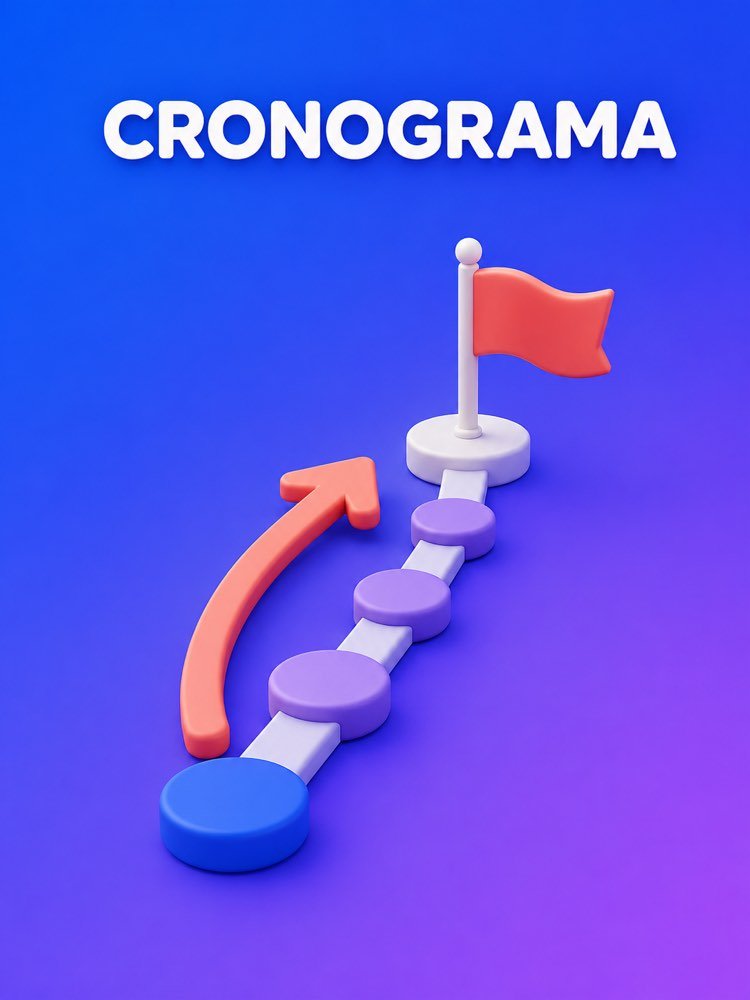 Cronograma Reverso a Partir do Prazo
