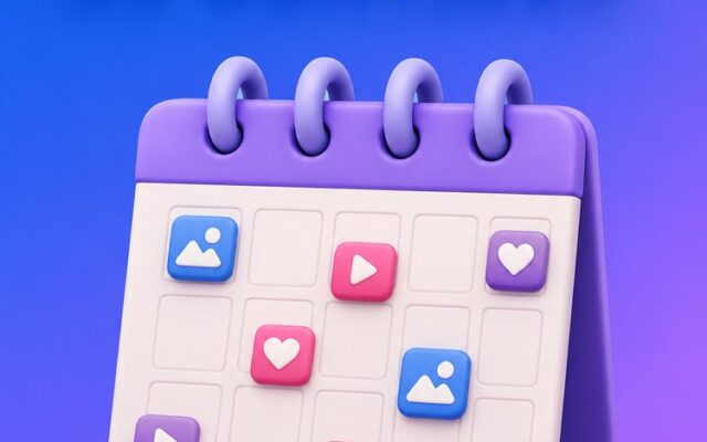 Calendário de Conteúdo de 30 Dias
