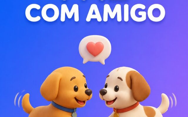 Capa ilustrada do prompt Resolver um Conflito com um Amigo