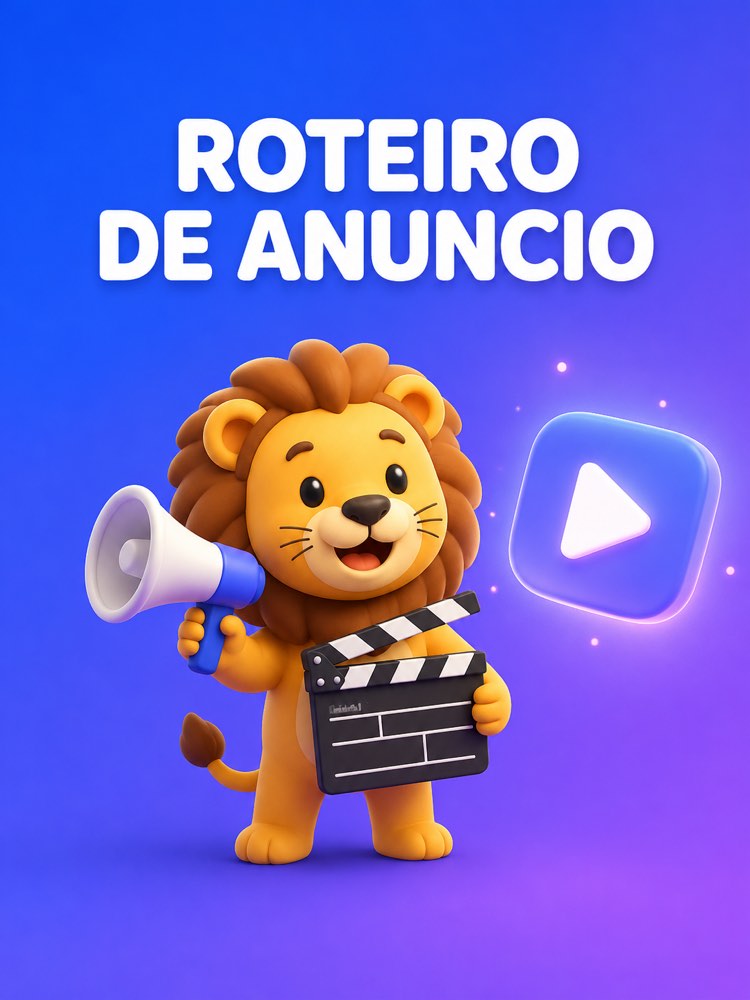 Capa ilustrada do prompt Roteiro de Anúncio Curto em Vídeo