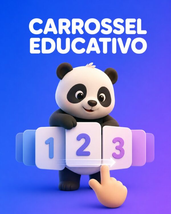 Capa ilustrada do prompt Roteiro de Carrossel Educativo para o Instagram