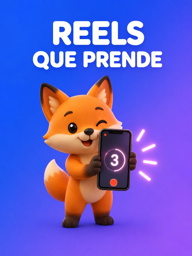 Capa ilustrada do prompt Roteiro de Reels e TikTok que Prende nos 3 Primeiros Segundos