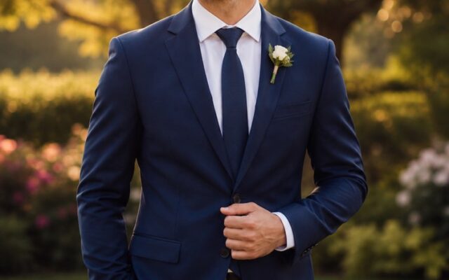 Exemplo de imagem gerada com o prompt Traje do Noivo na Sua Foto