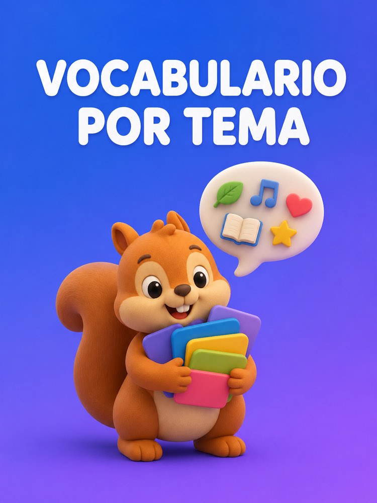 Vocabulário por Tema com Frases de Uso