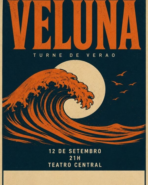 Cartaz de Show para Divulgar