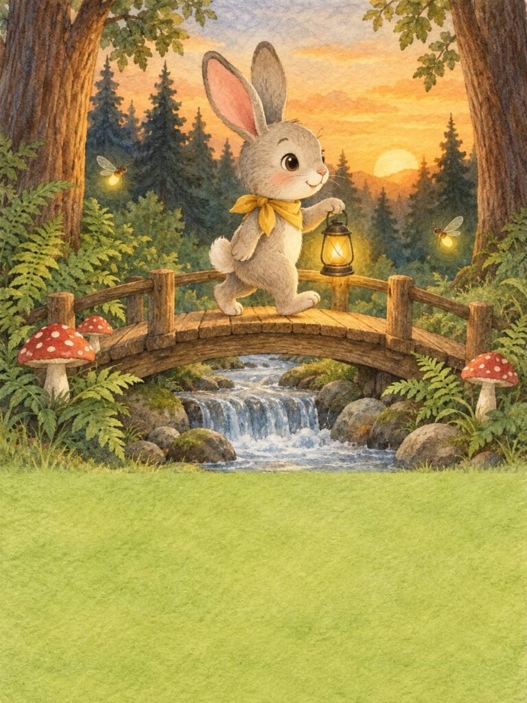 Ilustração de Livro Infantil com o Mesmo Personagem
