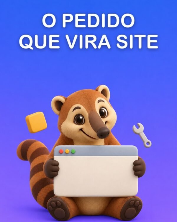 O Pedido que Faz a IA Construir seu Site