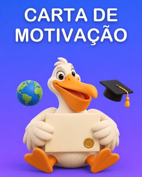 Carta de Motivação para Bolsa, Mestrado e Intercâmbio