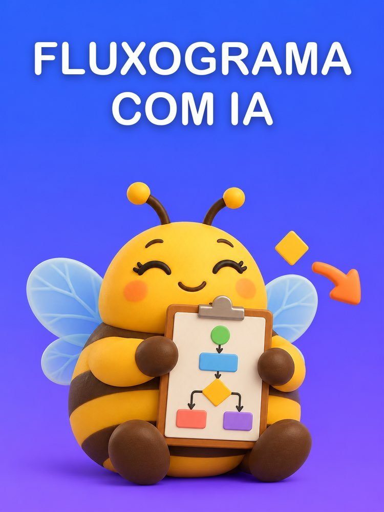Fluxograma com IA a Partir do Seu Texto, Pronto para Colar
