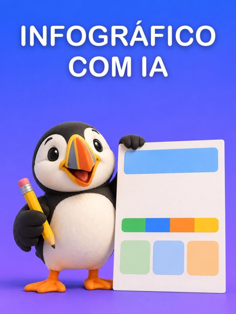 Infográfico com IA a Partir do Seu Material, sem Número Inventado