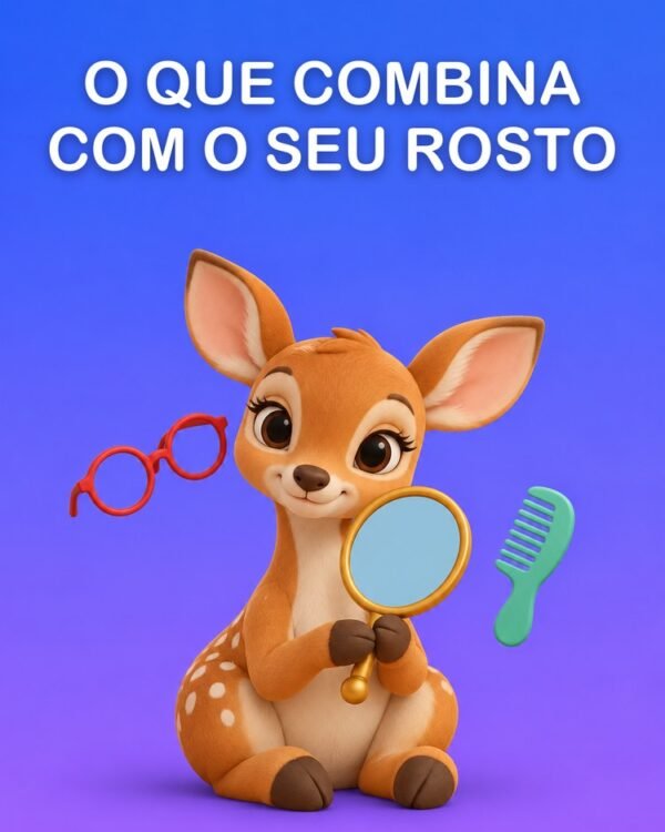 O Que Combina com o Seu Rosto, pela Foto e sem Nota