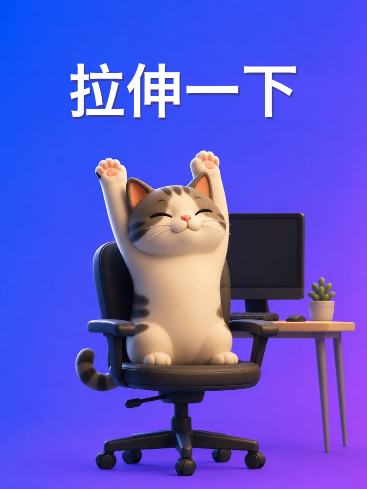 久坐办公人群的伸展动作