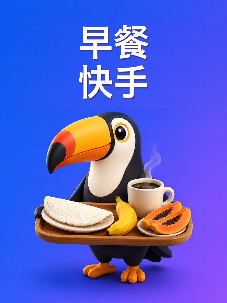 用家里现有的东西做快手又健康的早餐