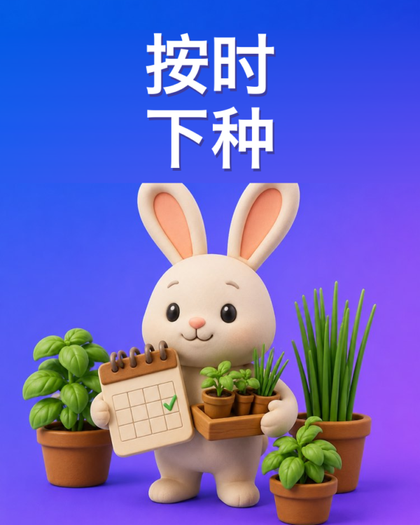 香料与蔬菜的种植日历