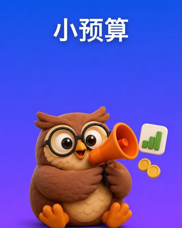 不烧预算的广告投放方案