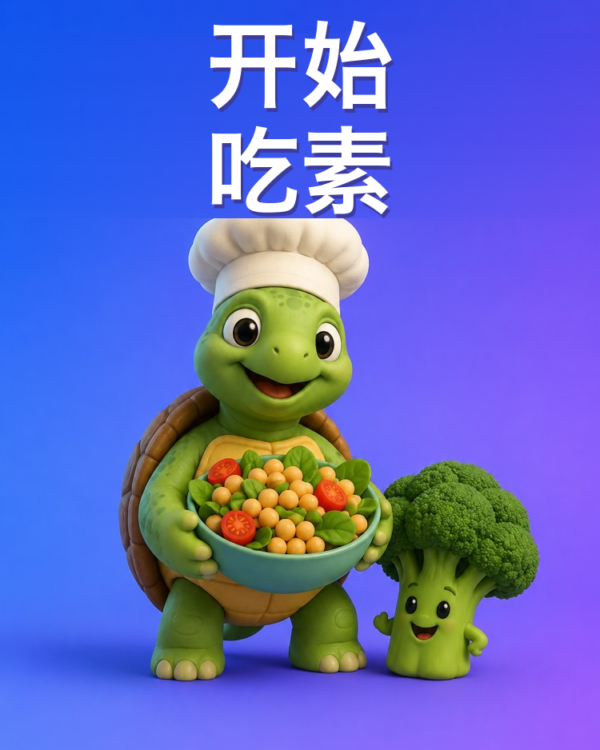 给新手的素食菜单,一步一步来