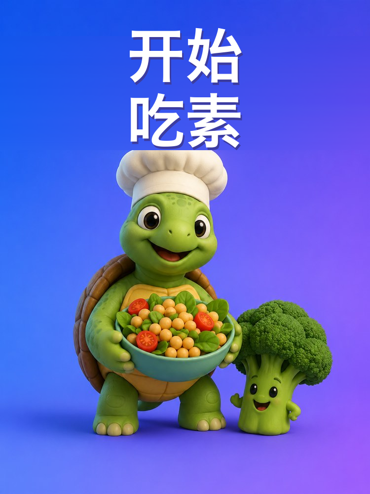给新手的素食菜单,一步一步来