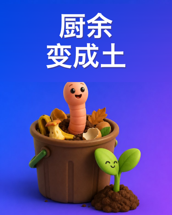 自制堆肥箱：厨余变肥料