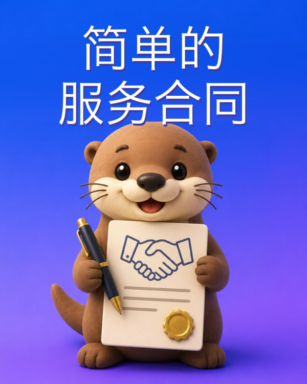 简单又稳妥的服务合同