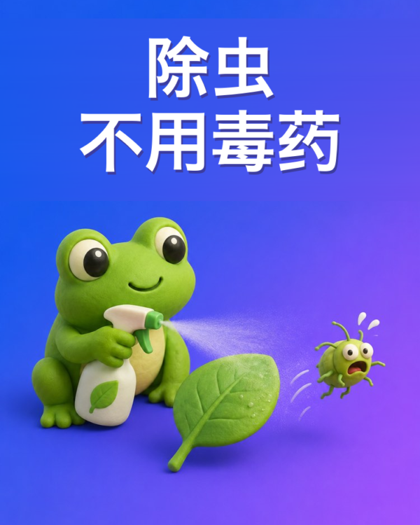 植物除虫不用农药的天然做法(AI提示词)