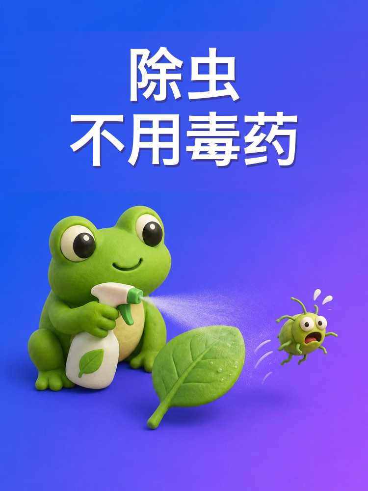 植物除虫不用农药的天然做法（AI提示词）