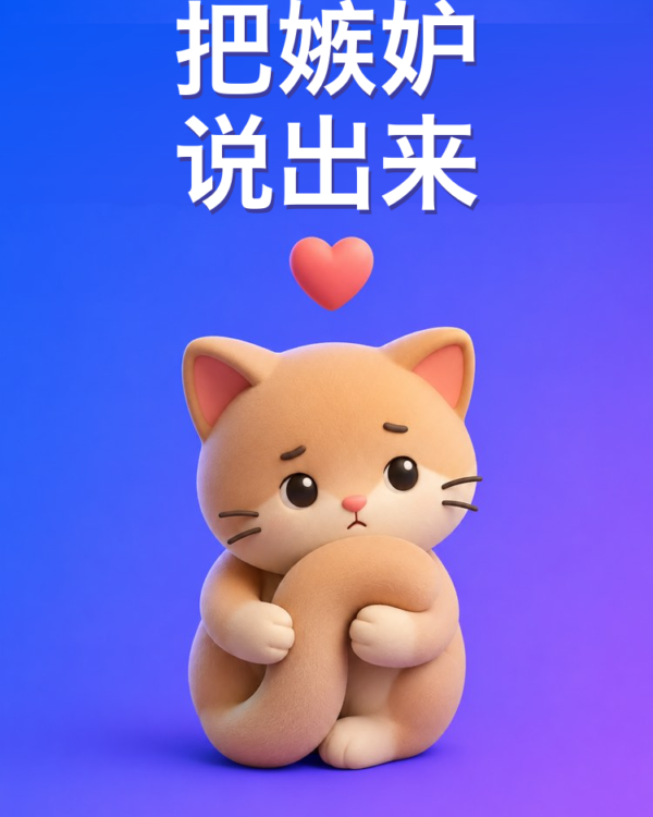 用 AI 谈嫉妒和不安全感