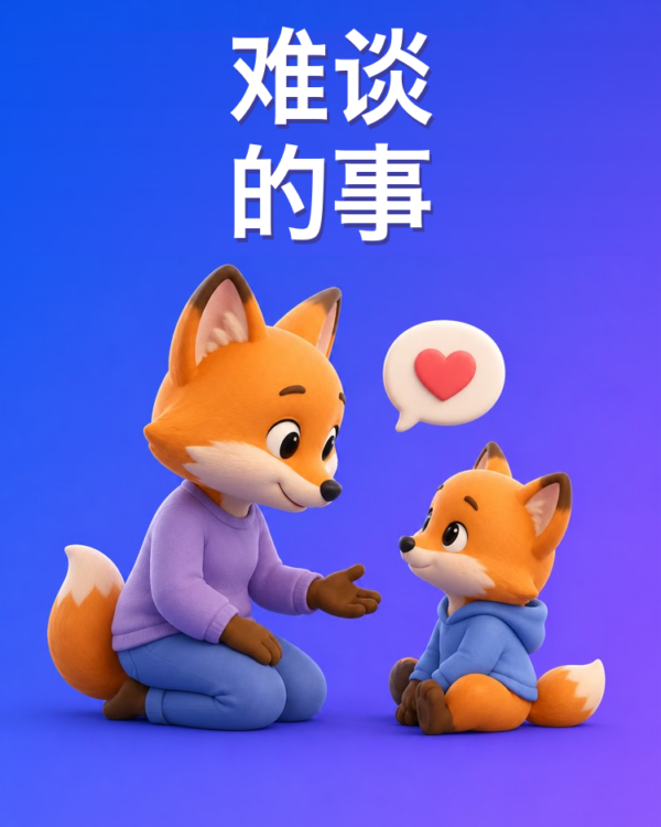 和孩子谈那些难谈的事