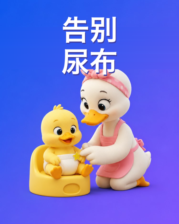 戒尿布,不留阴影