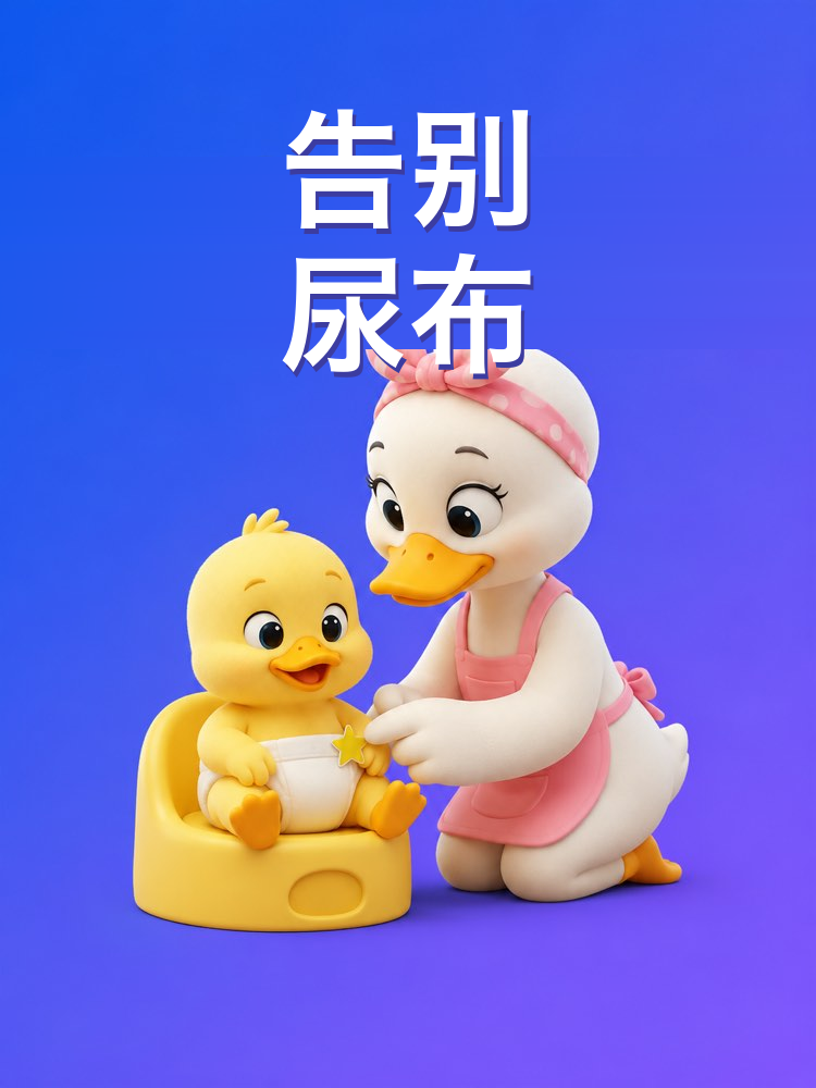 戒尿布,不留阴影
