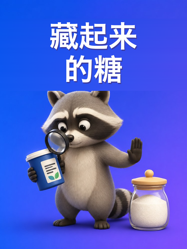 怎样减少食物里藏着的糖