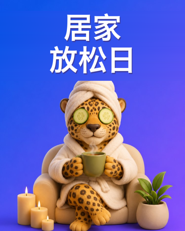 在家过一个居家放松日（AI提示词）