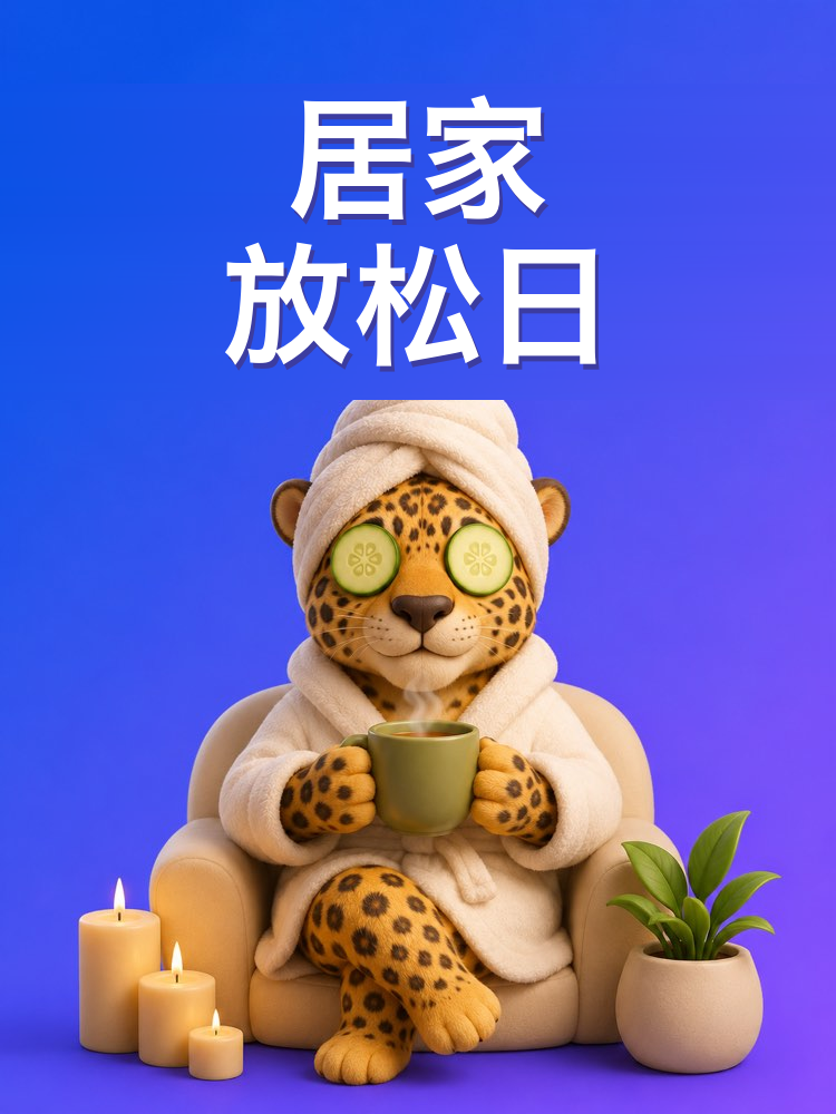在家过一个居家放松日（AI提示词）