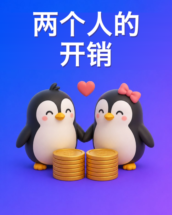 两个人怎样公平分摊开销