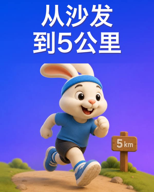 从沙发到5公里的跑步计划，写给新手